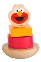 Small Foot Houten Stapelfiguur Sesamstraat Elmo 9 Cm