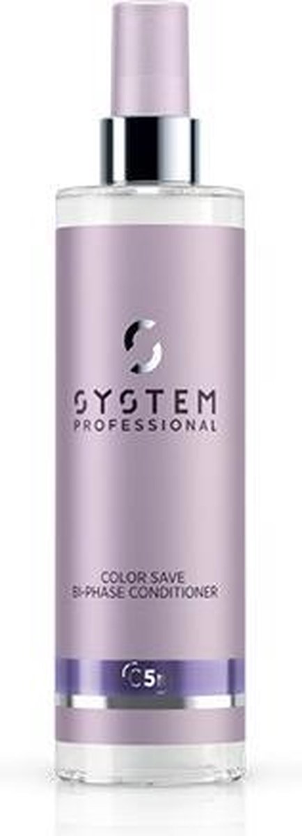 System Professional Color Save Bi-phase Conditioner Spray Gekleurd Haar 185ml