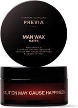 Previa Natural Haircare Man Man Wax Matte
