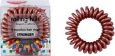 Rolling Hills Hair Rings 5 Traceless Hair Rings Stronger Elastiekjes Bronze 5stuks