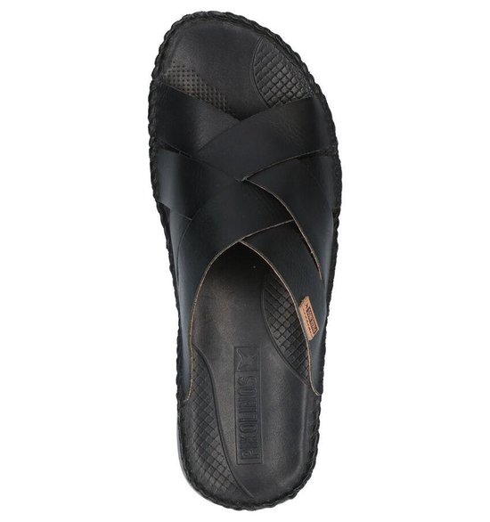 Pikolinos 06J-0015 - heren sandaal - zwart - maat 40 (EU) 6.5 (UK) | bol.com