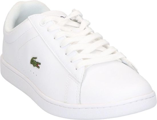 Lacoste Carnaby EVO Dames Sneakers - Wit/Zwart - Maat 38 | bol.com
