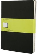 Moleskine Cahier Journals - Extra Large - Blanco - Zwart - set van 3