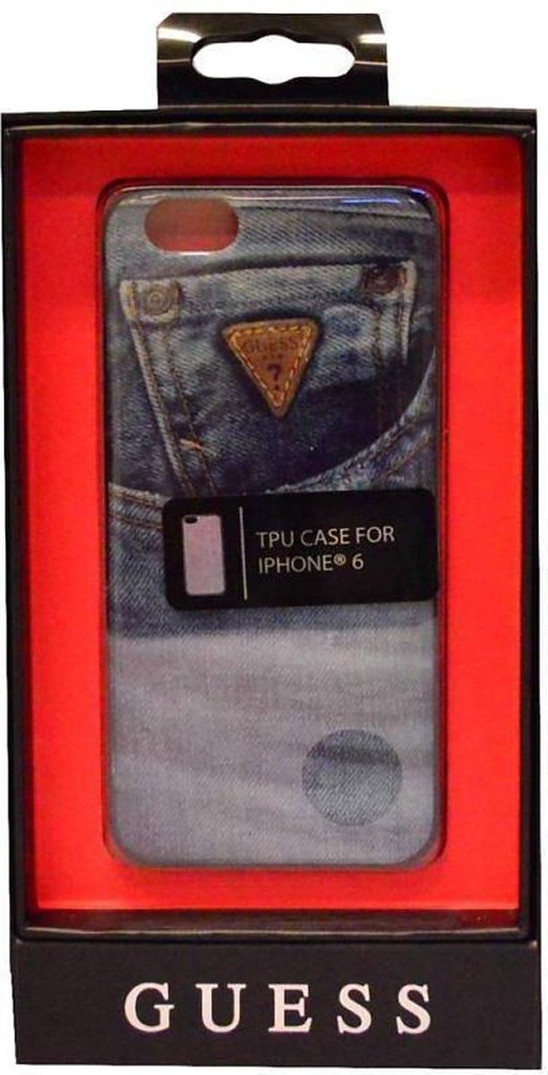 Guess Denim iPhone 6 TPU Case Jeans Blue