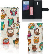 Coque pour Xiaomi Redmi 8A Coque Téléphone Heureux Owls