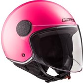 LS2 Sphere Lux jet motorhelm - Fluo roze | bol.com
