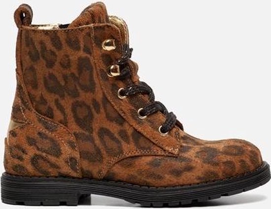Ziengs X ALBOE Veterboots luipaard - Maat 28 | bol.com
