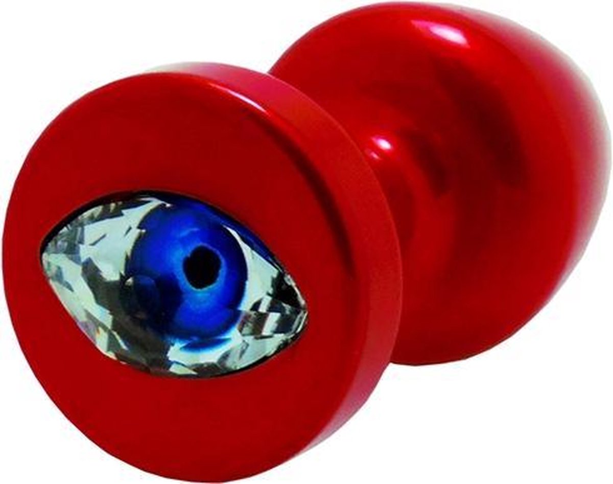 Goedkoopste Diogol - Anni R Butt Plug Oog Rood Crystal Rood 25 mm