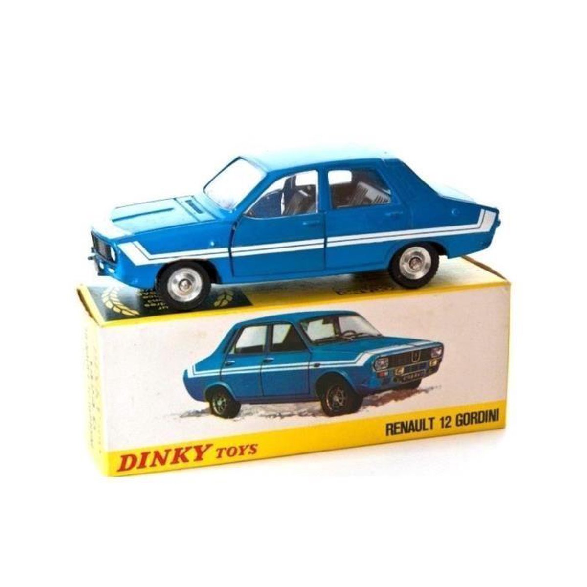 OPO 10 Dinky Toys Atlas – Guy Heinz 920 LKW 1:43 Modell, Gelb/rot, Sammlerstück
