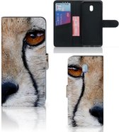 Xiaomi Redmi 8A Telefoonhoesje met Pasjes Cheetah