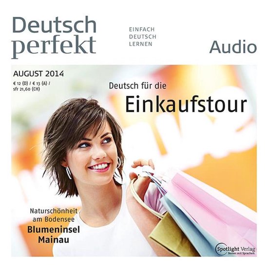 Deutsch lernen Audio - Deutsch für die Einkaufstour - cover