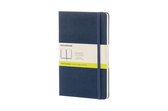 Moleskine Classic Notitieboek - Large - Hardcover - Blanco - Saffier Blauw