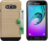 CardSkin Hoes voor Samsung J5 Goud
