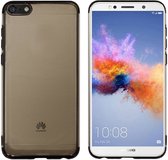 Hoesje Backcover Clear voor Huawei Y5 2018 Zwart