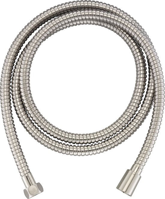 Ben MSL Doucheslang - 175 cm - Geborsteld Nickel - Flexibel - Metaal