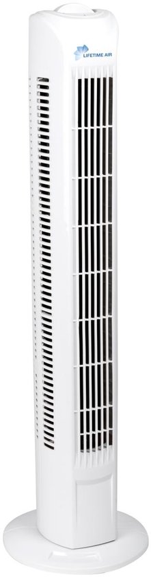 Lifetime Air Torenventilator TF-35A - 78 CM Hoog - 3 Snelheden - 60 dB - Wit