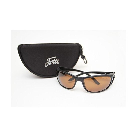 Fortis Eyewear Wraps 247 Brown - Zonnebril - Bruin - Mat Zwart — afbeelding 4