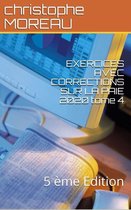 EXERCICES AVEC CORRECTIONS SUR LA PAIE 2020 tome 4