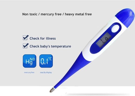 Militive™ Thermometer lichaam - Digitale Koorts thermometer voor Baby's