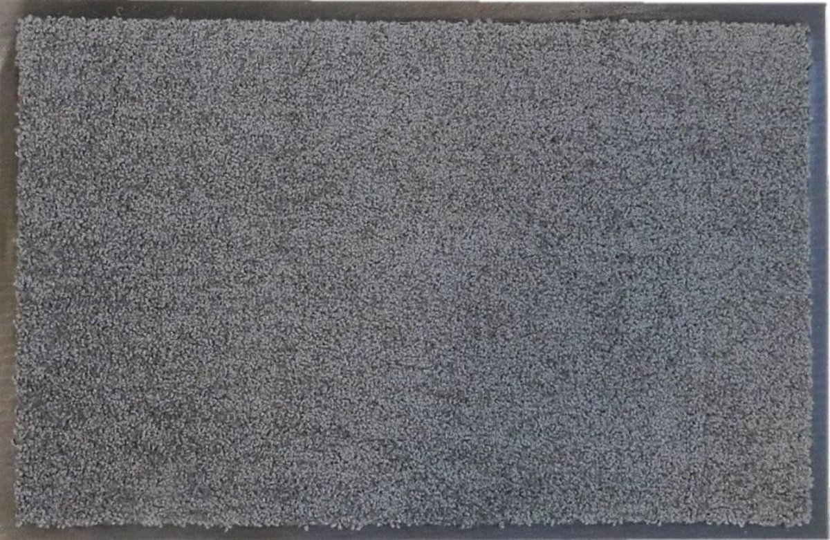 Ikado Ecologische droogloopmat grijs 88 x 118 cm
