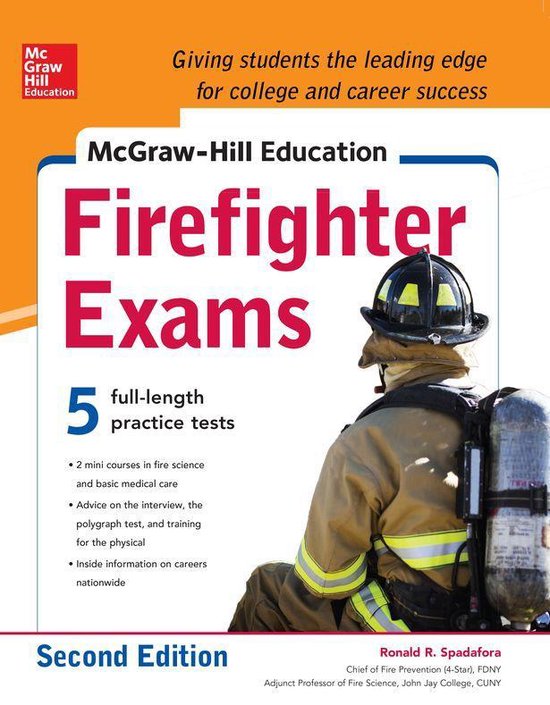 McGraw-Hill Education Firefighter Exam, 2nd Edition - cover