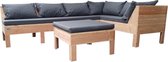 Wood4you - Loungeset 9 Douglas 200x220 cm - incl kussens GL-opstelling