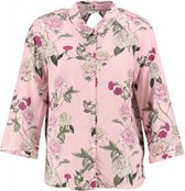 Only soepele roze blouse 3/4 mouw van stevig viscose lyocell - Maat 38