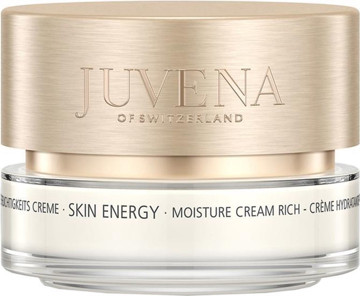 Juvena Skin Energy Moisture Cream Rich Droge Huid - 50 ml - gezichtsverzorging voor de droge huid
