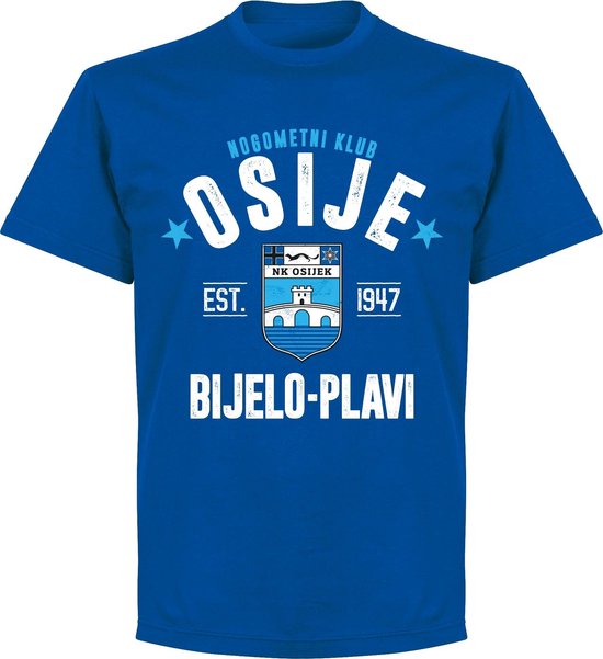 NK Osijek Established T-shirt - Blauw - L