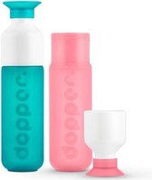 Dopper Drinkfles - SeaGreen en Pink - duo set 2 kleuren