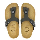 Nelson Kids jongens slipper - Kaki - Maat 35