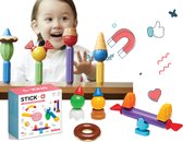 Stick-O Role Play Set - 26 onderdelen - magnetisch speelgoed - speelgoed 1 jaar - peuter speelgoed jongens en meisjes - baby speelgoed - speelgoed jongens 2 jaar