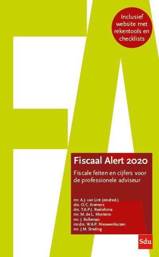 Fiscaal Alert 2020