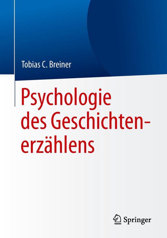 Psychologie des Geschichtenerzählens - cover