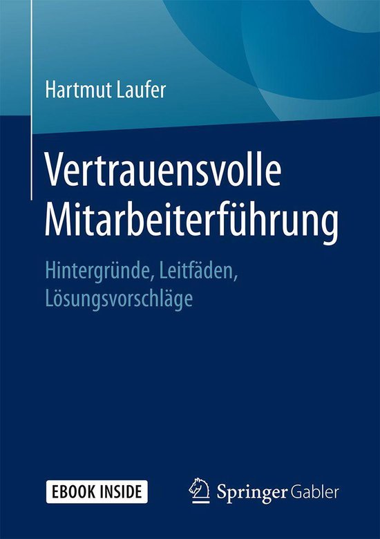Vertrauensvolle Mitarbeiterführung - cover