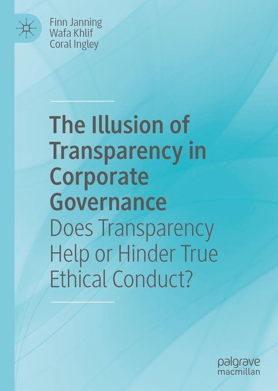 Business and Management (R0) - The Illusion of Transparency  ... - cover
