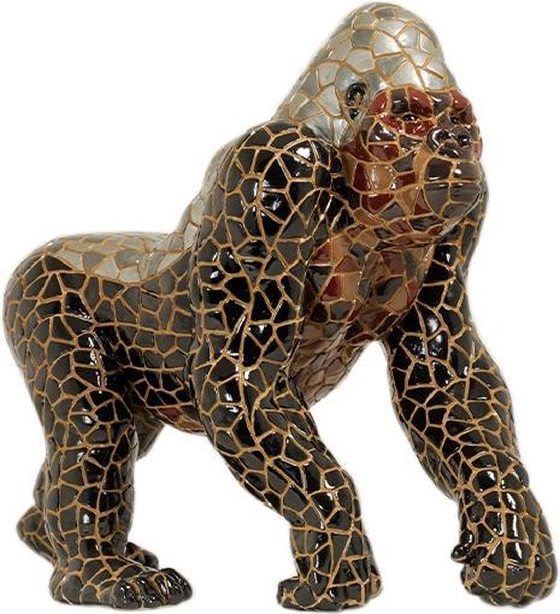 Gorilla - Barcino mozaiek Gaudi style