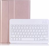 Huawei Mediapad M5 10.8 Case - Bluetooth toetsenbord hoes - QWERTY layout - Magneetsluiting - Sleep/Wake-up functie - RosÃ©-Goud