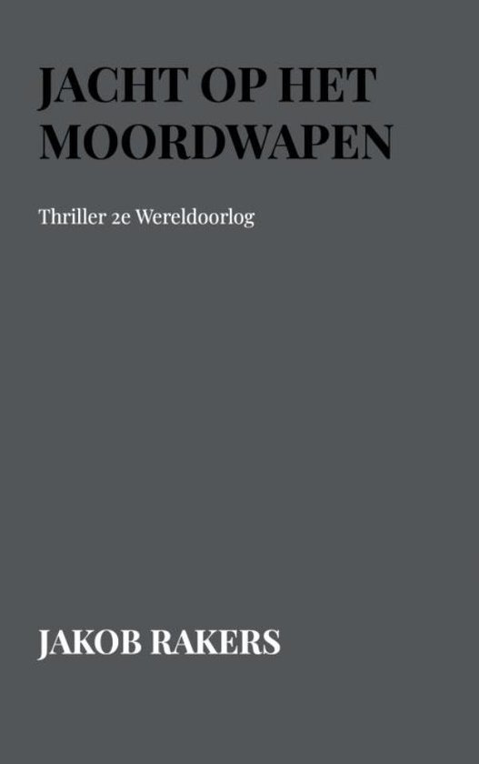 Jacht op het Moordwapen - cover