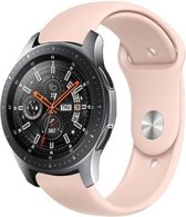 Samsung Galaxy Watch Active 1 / 2 Siliconen Bandje 20MM|Geschikt voor: 40 & 44 mm Versie|Lichtroze / Light Pink| Premium kwaliteit |One Size|TrendParts