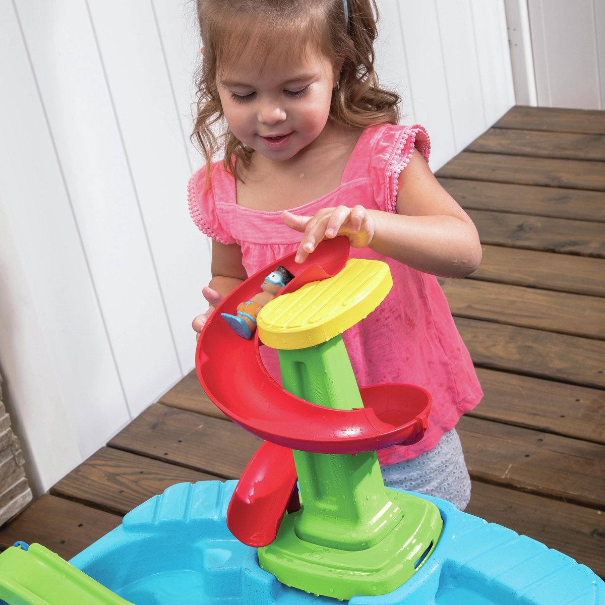 Step2 Fiesta Cruise Boot Watertafel - Met Deksel en 10 accessoires - Waterspeelgoed voor kind - Activiteitentafel met water voor de tuin / buiten — afbeelding 17