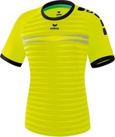 Erima Ferrara 2.0 Shirt Dames Neon Geel-Zwart Maat 48