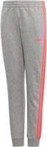 adidas - YG Essentials 3-Stripes Pants - Meisjes joggingbroek - 128 - Grijs