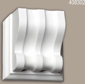 Modillion Profhome 408302 Gevellijst Sierelement Gevelelement tijdeloos klassieke stijl wit