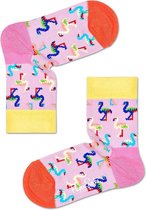Happy Socks Sokken Flamingo Socks Roze Maat:12-24 mnd