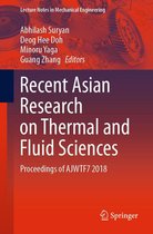 Lecture Notes in Mechanical Engineering - Recent Asian Research on Thermal and Fluid Sciences