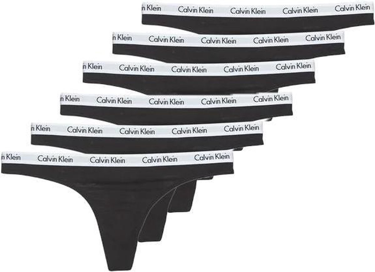 Calvin klein strings zwart