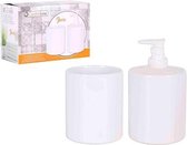 Badset Java Confortime Wit Cirkelvormig (2 Pcs)