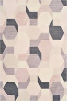 Vloerkleed bedrukt 160x230 cm polyester meerkleurig