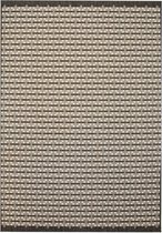 Vloerkleed binnen/buiten 140x200 cm sisal look vierkant